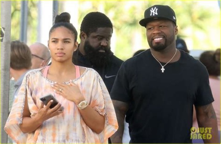 50 Cent & Rumored Girlfriend Jamira Haines Couple Up for New Year's Day