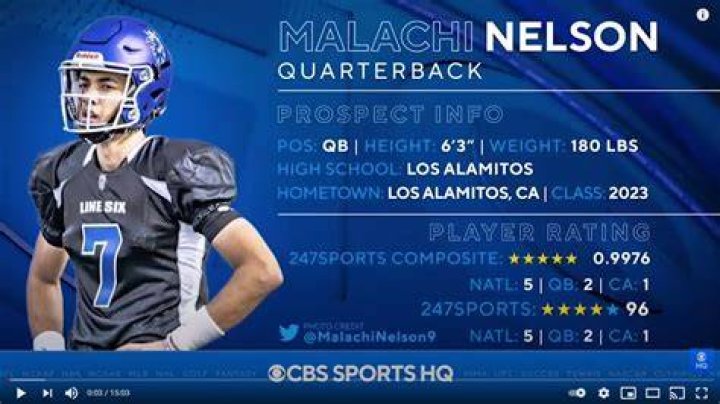 5Star QB Malachi Nelson Selects the Oklahoma Sooners CBS Sports HQ