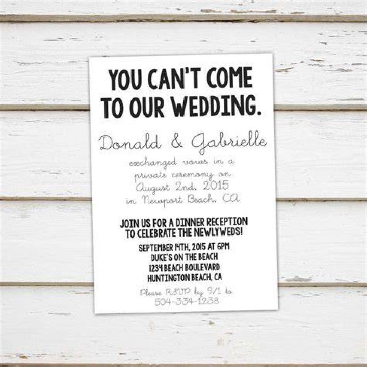 9 Funny Wedding Invitations Perfect for Every Sense of Humor
