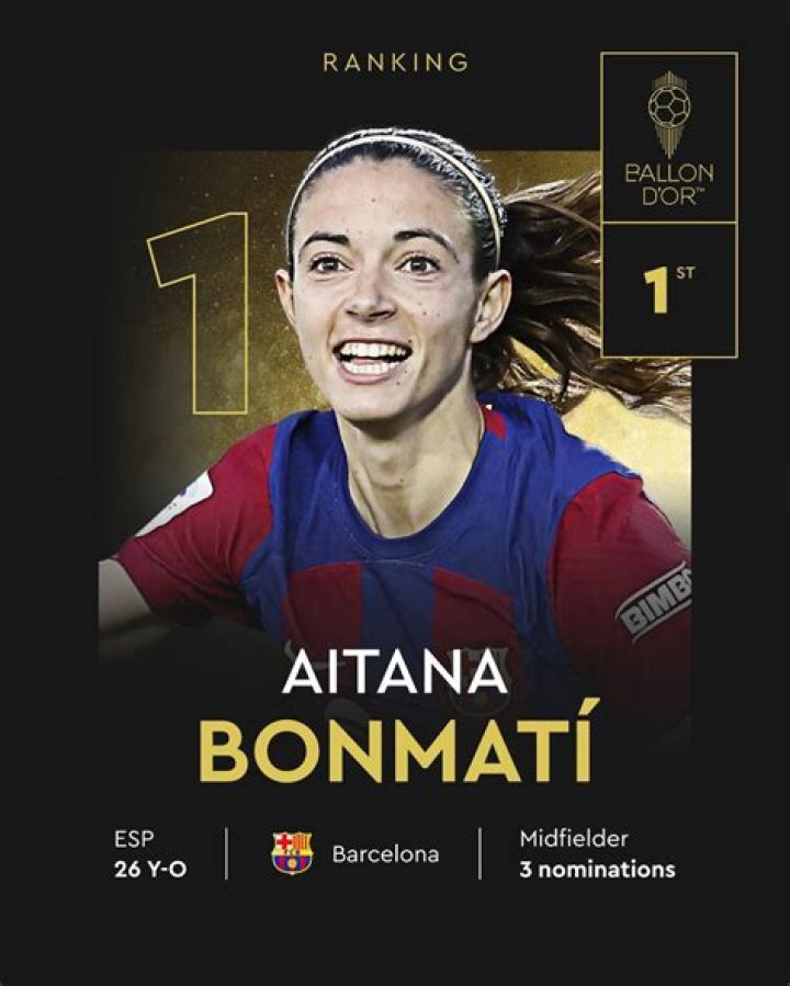 Aitana Bonmat&iacute;, la mejor jugadora de Europa FOTOS