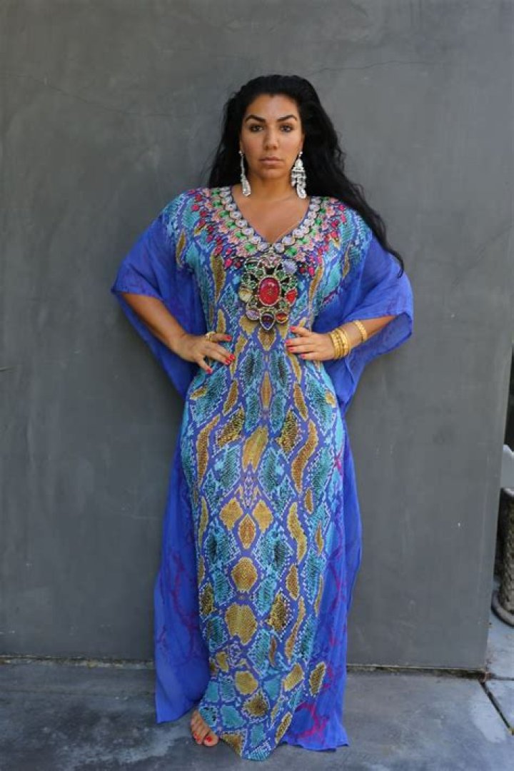 BAHAMAS long kaftan from Asa Kaftans collection kaftanlife caftan 