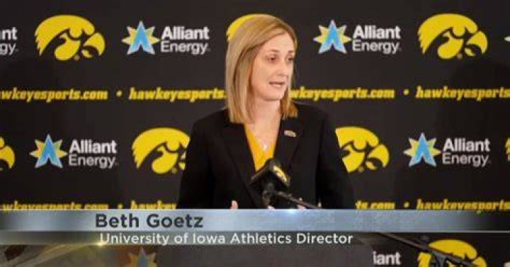 Beth Goetz University of Iowa Athletics