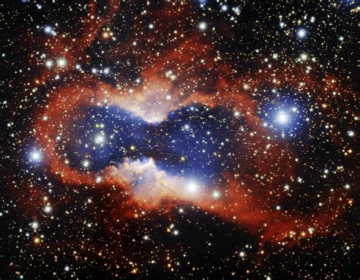 Celestial Hourglass Exquisite Nebula Captured by Gemini