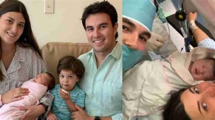 Checo P&eacute;rez anunci&oacute; el nacimiento de su cuarto hijo. VIDEO Mediotiempo