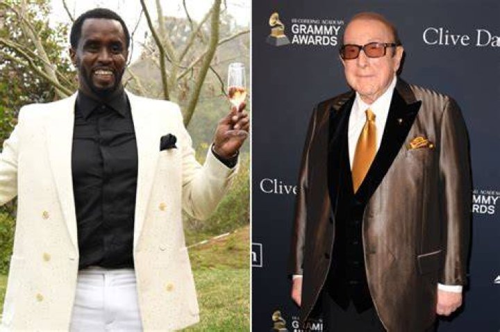 Diddy skipped Clive Davis' preGrammys photo because he was at brunch