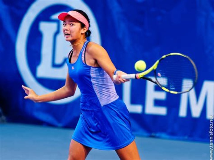 Filipina leftie hope Alexandra Maniego Eala