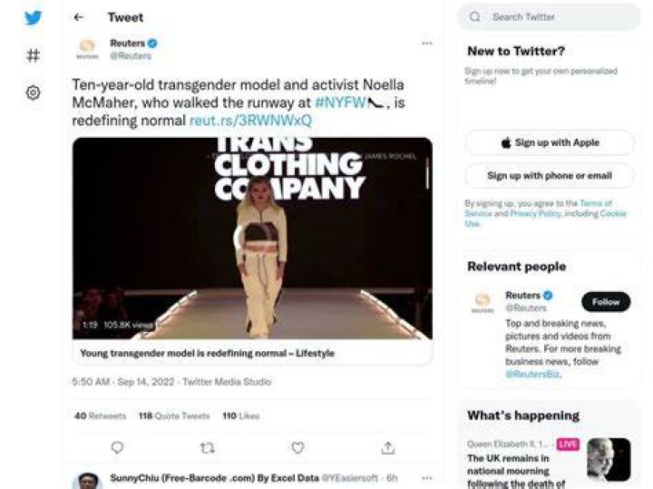 From Transgender Activist to Runway Model The New York Times