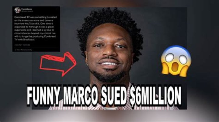 Funny Marco Sued For 6M Contract Breach, Defamation, Cutting Side Deals