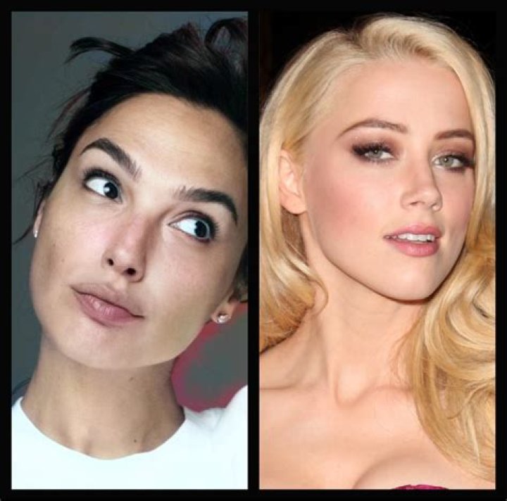Gal Gadot and Amber Heard at Justice League premiere Daily Mail Online