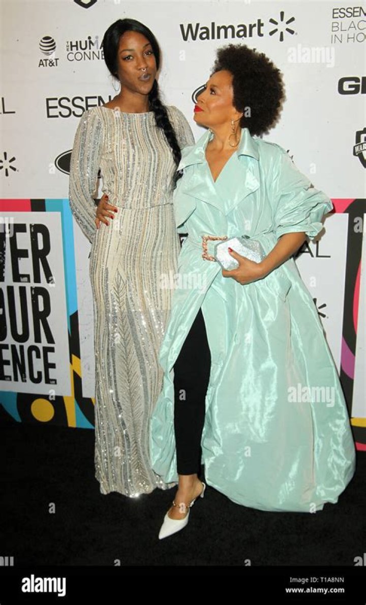 Jennifer Lewis with her daughter Charmine Celebrity families