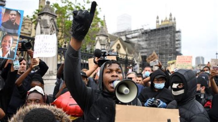 John Boyega Makes Emotional Speech at London Protest 'Black Lives Have