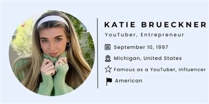 Katie Brueckner YouTuber Biography, Wiki, Age, Height, Net Worth
