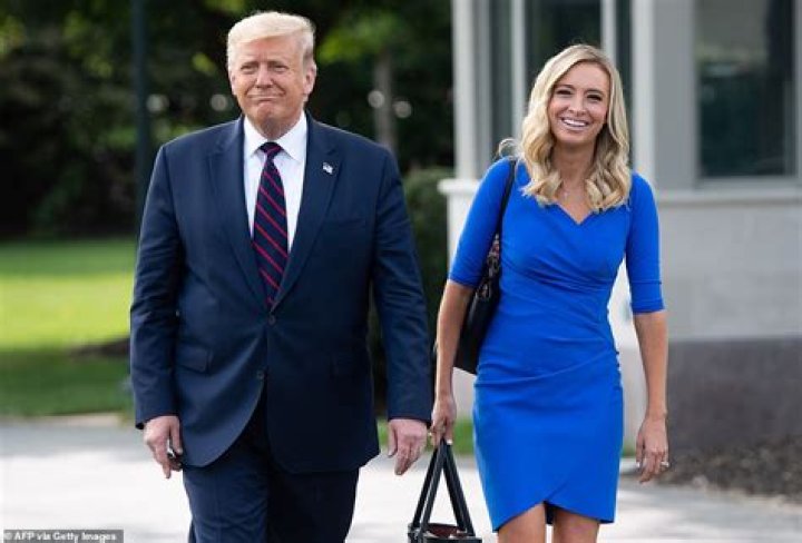 Kayleigh McEnany spends last full day as face of Trump's administration