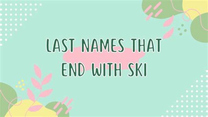 Last name ending in ski origin Arrue