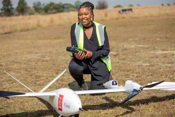 Lebohang Lebogo First generation drone pilot delivering blood for
