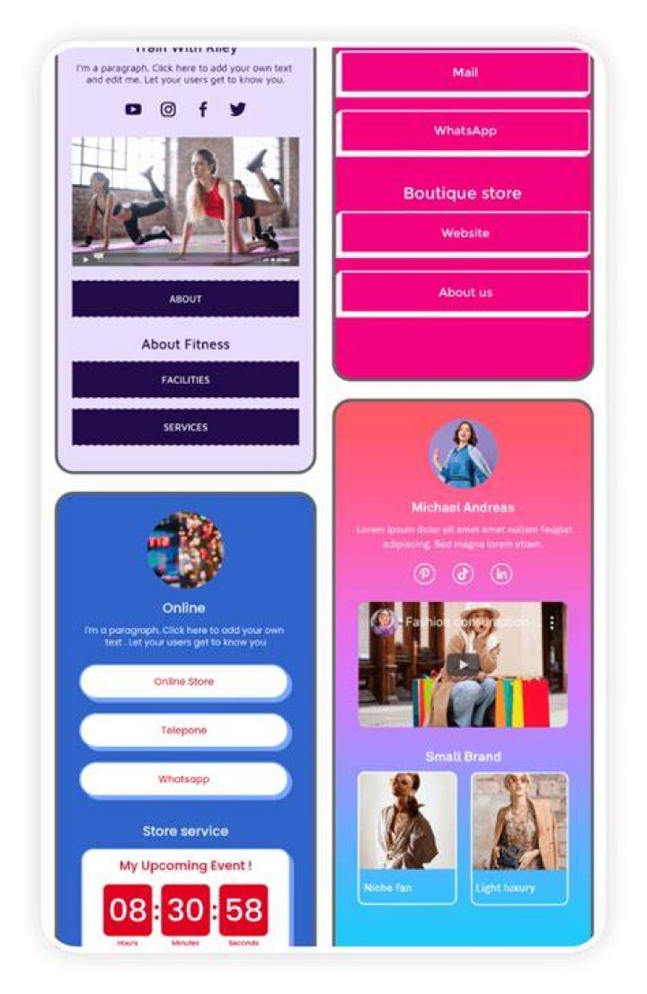 Maxin AFC Instabio Linkbio