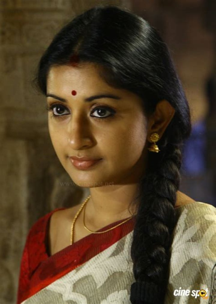 Meera Jasmine Beautiful HQ Picture In Pink Dress ActressHDWallpapers