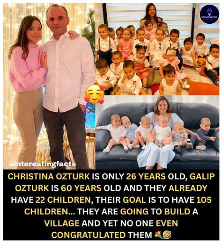 Meet Kristina Ozturk, The 26YearOld Woman Who Has 22 Children And