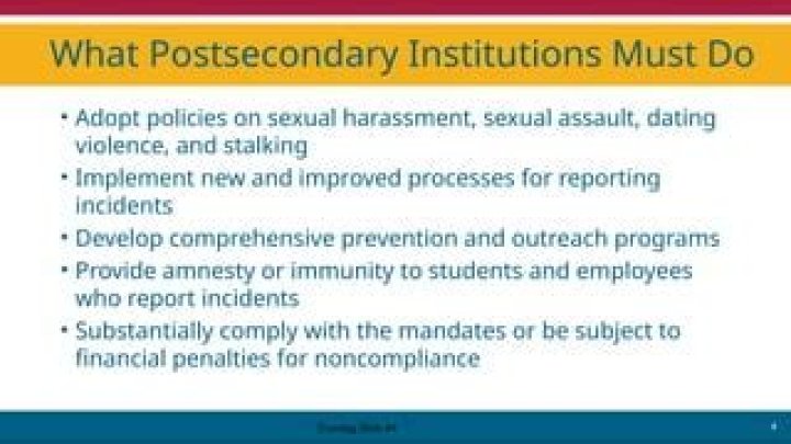 New postsecondary sexual assault policies a start but fall short