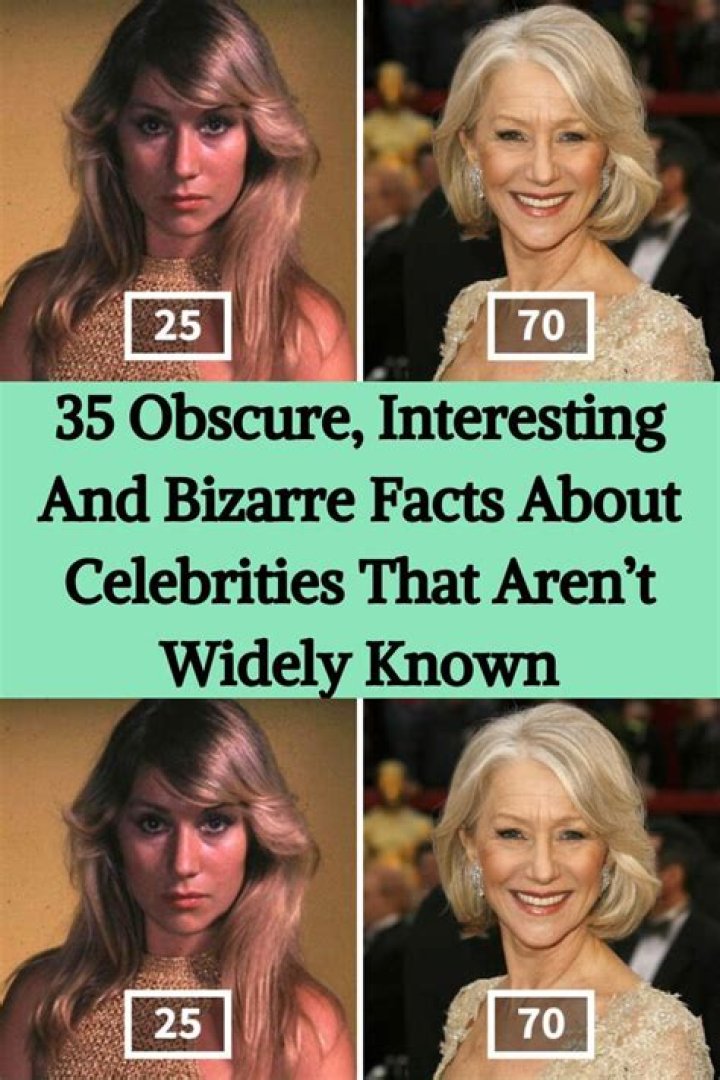 Pin on Know Celebrities!