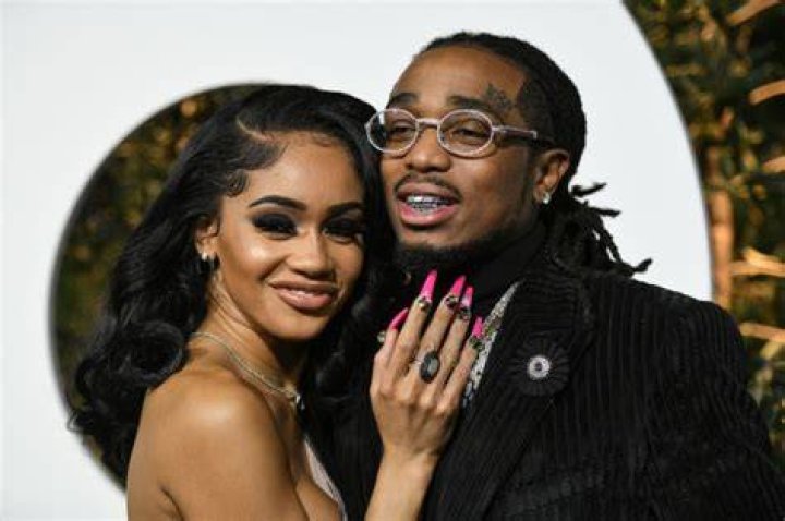Quavo And Saweetie Pictures Migos Landed An American Music Award In