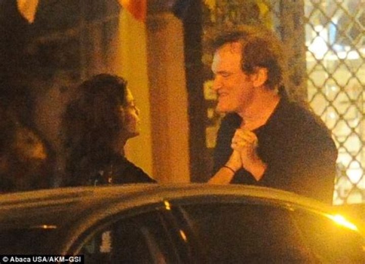 Quentin Tarantino spotted kissing Vanessa Ferlito following cosy dinner