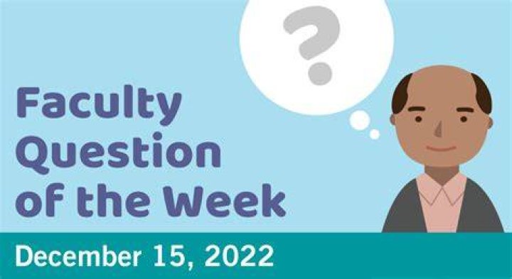 Question of the Week Dec. 11 The Question of the week