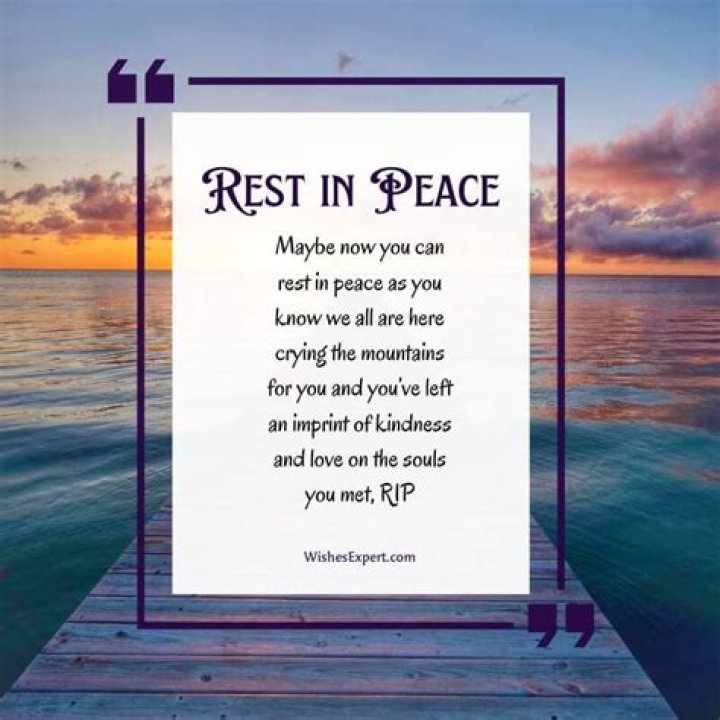 Rest In Peace Quotes Dedicated To Loved Ones, and RIP Messages YourFates