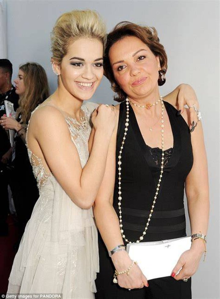 rita ora and her mother attend international women's day for the caring