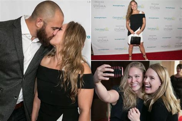 Ronda Rousey takes partner and mother to Erasing The Stigma Leadership