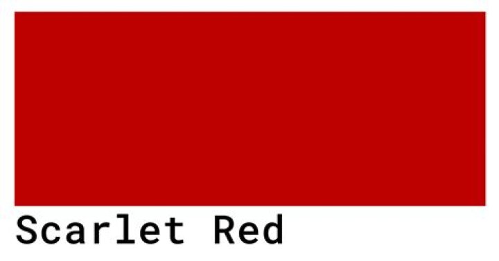 Scarlet Red Color Codes The Hex, RGB and CMYK Values That You Need
