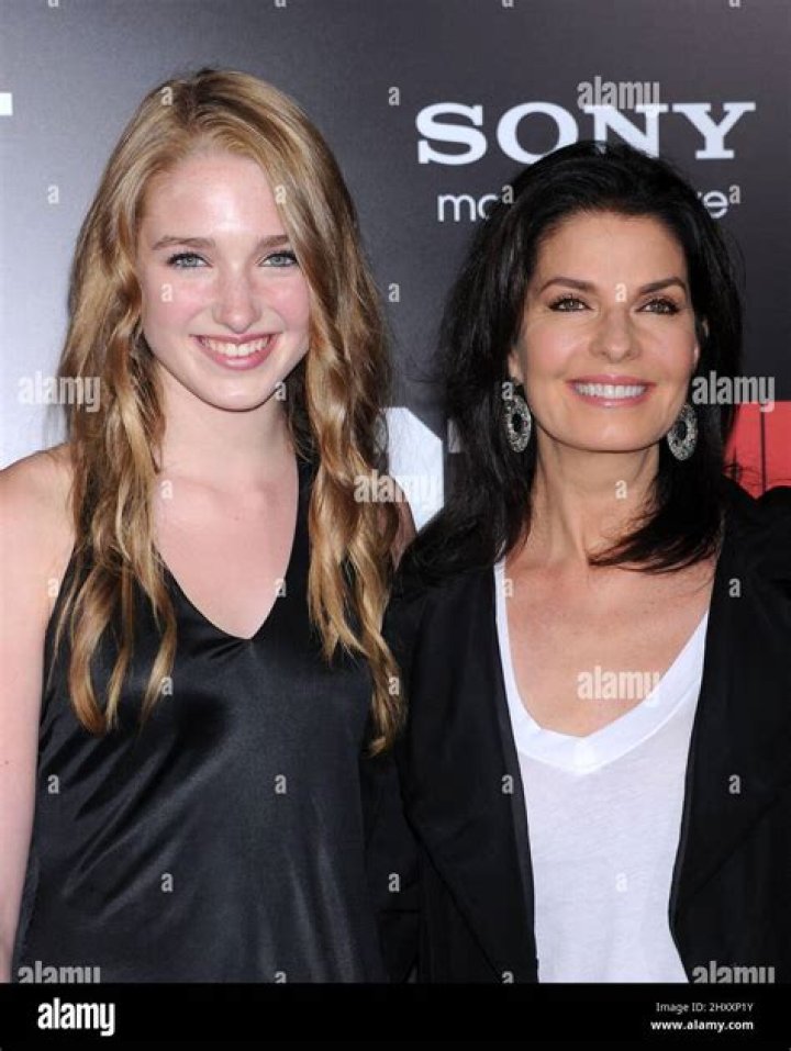 Sela Ward Daughter Anabella Raye Sherman Editorial Stock Photo Stock