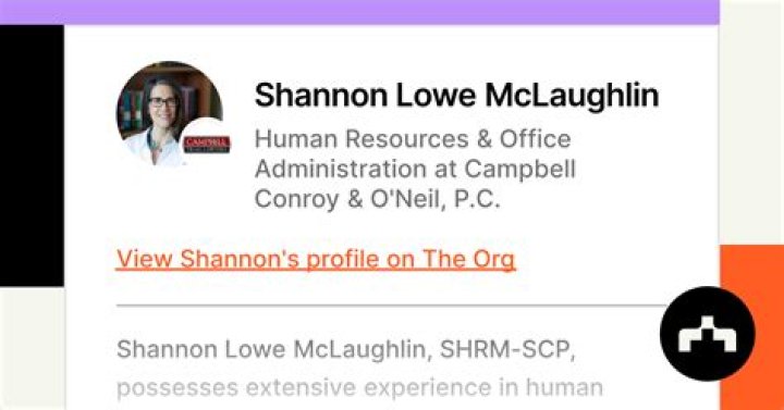 Shannon McSorley Office Administration and Manager Assistant