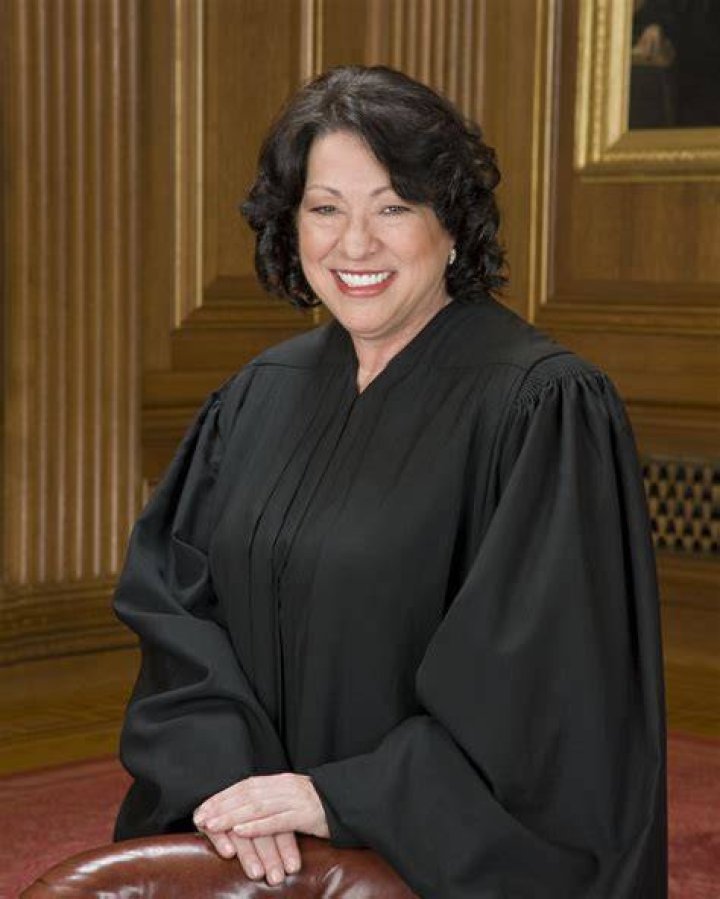 Sonia Sotomayor Latina Associate Justice of SCOTUS voted to legalize