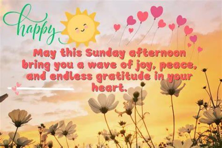 Sunday Afternoon Blessings Pictures, Photos, and Images for Facebook