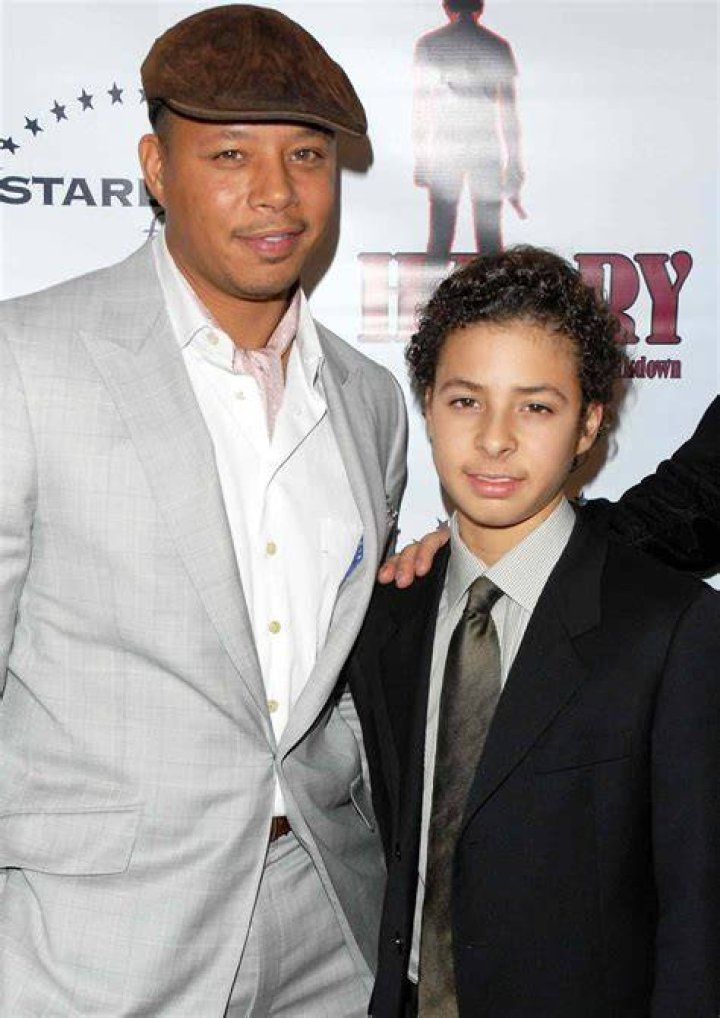 Terrence Howard and son Hunter Celebrity dads, Terrence howard wife