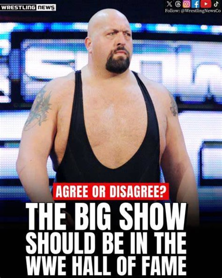 The Big Show Speaking Fee and Booking Agent Contact
