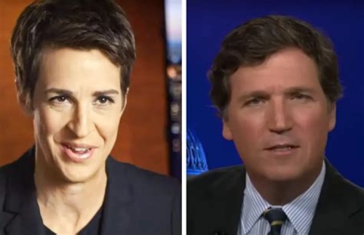 Tucker Carlson and Rachel Maddow's Chummy Relationship While at MSNBC