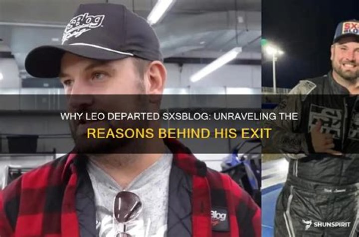 Why Did Leo Leave SXSBlog? The Coowner Announces Sudden Exit OtakuKart