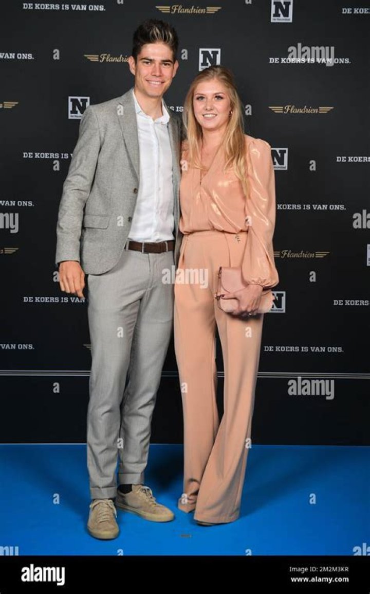 Wout Van Aert Wife Sarah De Bie Is A Proud Mom