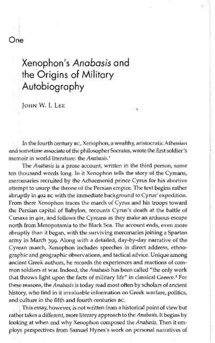 Xenophon Biography Childhood Life Achievements Timeline